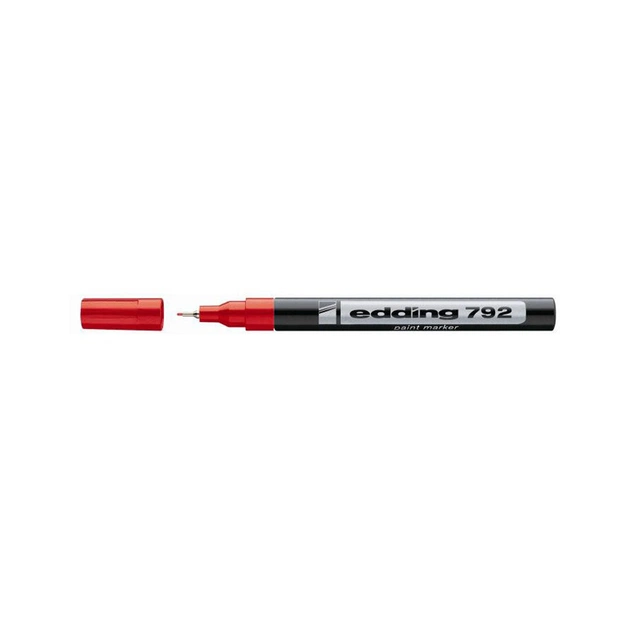 Маркер Edding для декоративных работ Paint E-792 0.8 мм Красный (e-792/02) - изображение 1