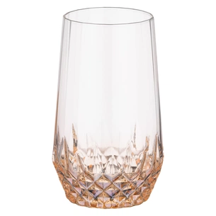 Набір склянок Ardesto Black Mars Favola 460мл, 2шт, скло, прозоро-золотистий (AR2646GL) зображення 1