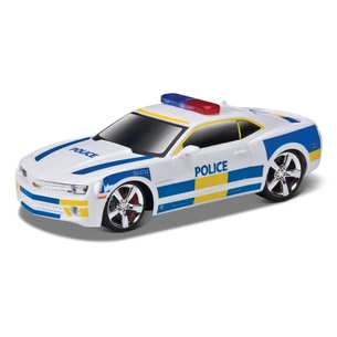 Машина Maisto Chevrolet Camaro SS RS (Police) білий. Світло і звук (1:24) (81236 white) зображення 1