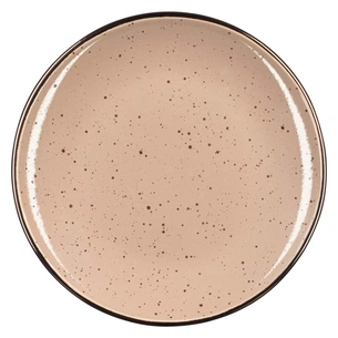 Тарілка Ardesto Emilia, 20см, кераміка, коричневий (AR0819EBR) зображення 1