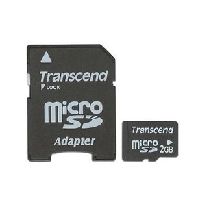 Карта пам'яті Transcend 2Gb microSD (TS2GUSD) зображення 1