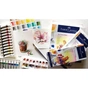 Акварельные краски Faber-Castell Castell Watercolours 24 кольори в тубах по 9 мл + палітра та пензлик, 169624 (31935) - уменьшенное изображение 6