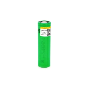 Акумулятор 18650 2600mAh (2450-2650mah), 3.7V (2.75-4.2V), green, PVC BOX Liitokala (Lii-VTC5) зображення 1