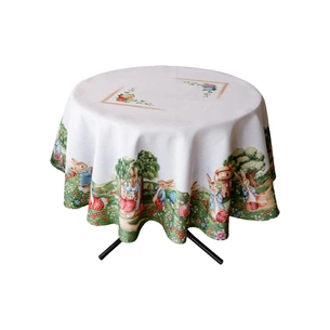 Скатертина Прованс гобеленова Галявина D-136 см (034135) зображення 1