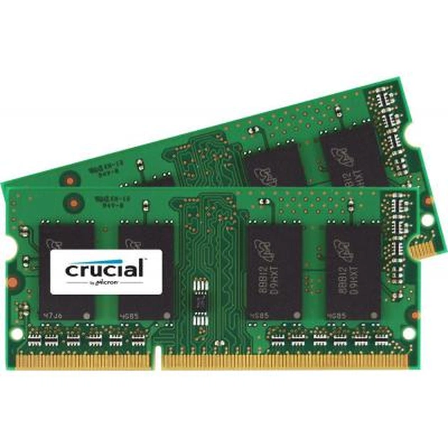 Модуль пам'яті для ноутбука SoDIMM DDR3L 16GB (2x8GB) 1600 MHz Micron (CT2KIT102464BF160B) - изображение 1