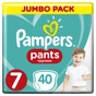 Підгузки Pampers трусики Pants Розмір 7 (17+ кг), 40 шт (8001841133737) - зменшене зображення 1
