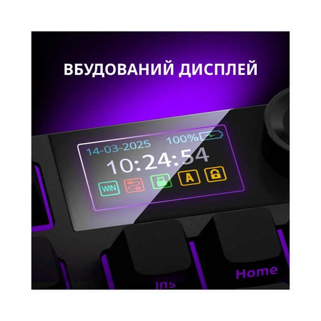 Клавіатура Lorgar KBP70TKLW Wireless TKL Mechanical Pro UA White (LRG-KBP70TKLW-WH-US) - picture 7