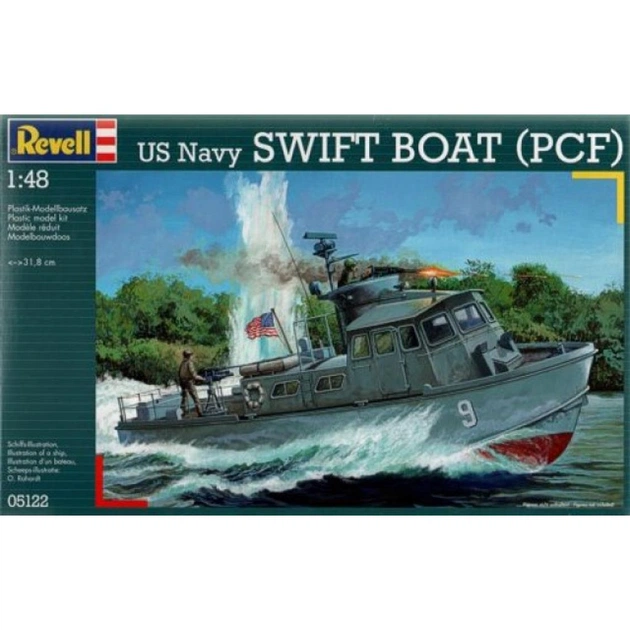 Збірна модель Revell Патрульний катер US Navy Swift Boat (PCF) 1:48 (5122) - зображення 1