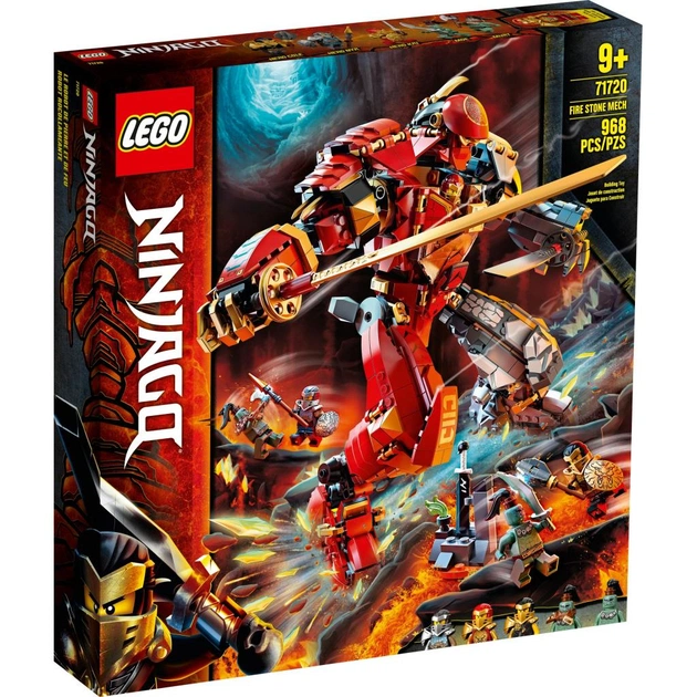 Конструктор LEGO Ninjago Кам'яний робот вогню 968 деталей (71720) - изображение 1