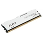Модуль пам'яті для комп'ютера DDR3 8Gb 1600 MHz HyperX Fury White Kingston Fury (ex.HyperX) (HX316C10FW/8) - зменшене зображення 2