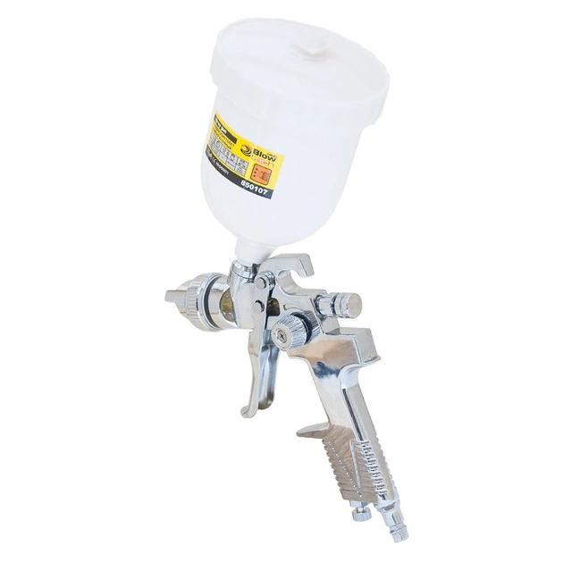 Фарбопульт Sigma HVLP 1.4 (хром) верхній бак (пласт) (6812051) - picture 3