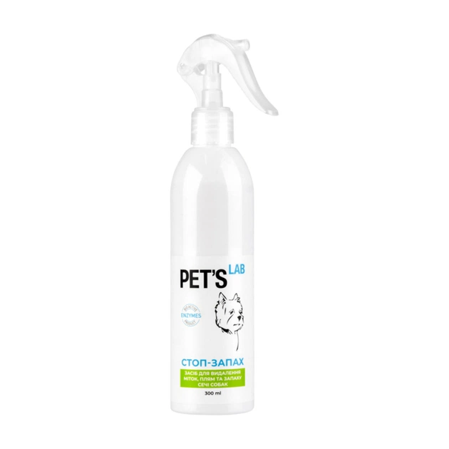 Спрей для животных Pet's Lab Стоп-запах от жизнедеятельности собак 300 мл (9753) - изображение 1