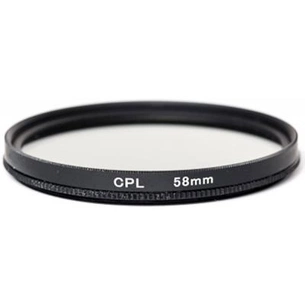 Світлофільтр PowerPlant CPL 58 мм (CPLF58) изображение 1