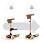 Самокат Kinderkraft 2-в-1 Raket Up Beige (KRRAUP00BEG0000) (5902533930975) - зменшене зображення 2