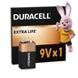 Батарейка Duracell 9V лужна 1шт. в упаковці (5000394066267 / 81483681) - зменшене зображення 1