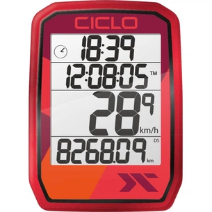 Велокомп'ютер Ciclo Protos 205 Red (10152052) зображення 1
