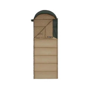 Спальний мішок Naturehike з капюшоном Sunny Day PL02 U450 CNK2550WS028, (3,9°C), правий, коричнево-зелений (6977465868435) зображення 1