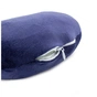 Подушка MirSon для подорожей №8751 Velvet Line 28-0006 Navy blue 50% Memory (2200006348368) - зменшене зображення 2