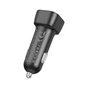 Зарядний пристрій BOROFONE 1xUSB-C PD30W + 1xUSB QC3.0 car adapter black (6941991110818) - зменшене зображення 6
