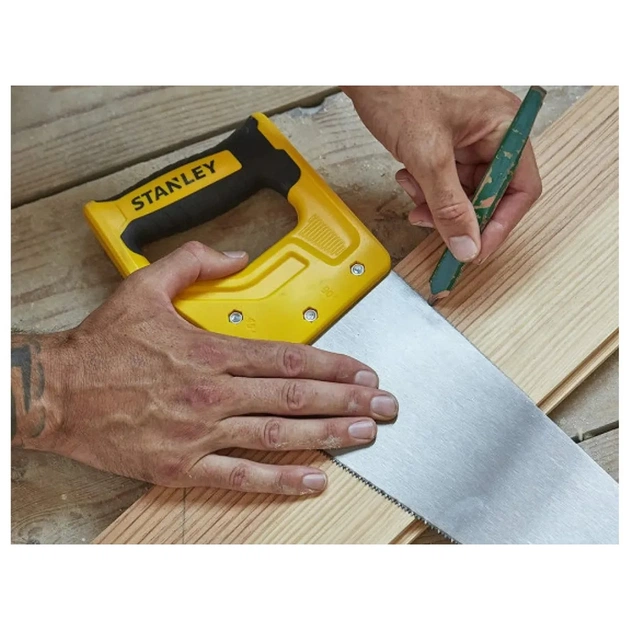 Ножівка Stanley SHARPCUT із загартованими зубами, L=500мм, 11 tpi. (STHT20371-1) - picture 3