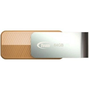 USB флеш накопичувач Team 64GB C143 Brown USB 3.0 (TC143364GN01) зображення 1