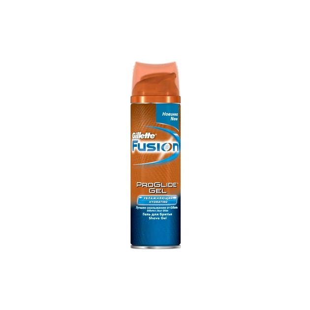 Гель для гоління Gillette Fusion ProGlide Hydrating Зволожуючий 200 мл (7702018089741) - изображение 1