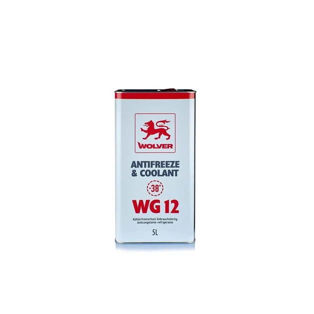 Антифриз Wolver WG12 5 л красный (4260360943430) - изображение 1