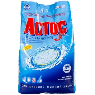 Пральний порошок Лотос 2.4 кг (4820026412542) зображення 1