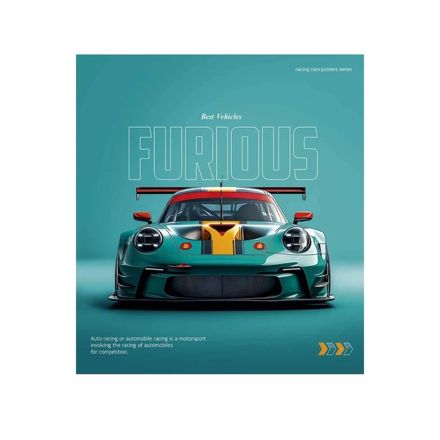 Зошит Школярик Cars posters 60 аркушів клітинка (060-3572K) - зображення 1
