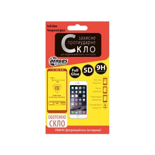 Скло захисне Dengos для Samsung Galaxy J2 Core (J260), Full Glue, black frame (TGFG-30) зображення 1