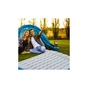 Матрац надувний Intex Camping велюр 127 х 193 х 24 см Сіро-блакитний (Intex 67999) - зменшене зображення 3