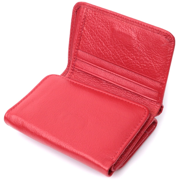 Портмоне ST Leather Из натуральной кожи Красное (22727) - изображение 6