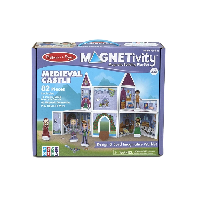 Ігровий набір Melissa&Doug магнітний Середньовічний замок (MD30662) - зображення 1