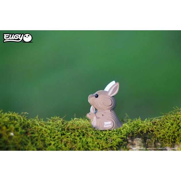 Пазл Eugy 3D Зоопарк: Кенгуру (XEG-015) - picture 8