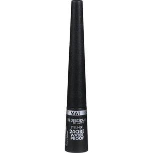Підводка для очей Deborah 24Ore Waterproof Mat Eyeliner з матовим ефектом 01 - Black (8009518044225) изображение 1