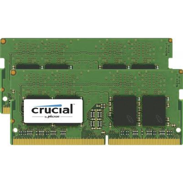 Модуль пам'яті для ноутбука SoDIMM DDR4 16GB (2x8GB) 2400 MHz Micron (CT2K8G4SFS824A) - зображення 1