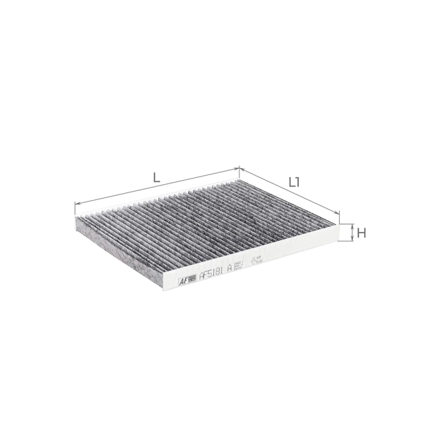 Фільтр салону ALPHA FILTER AF5181a - зображення 1