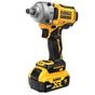 Гайковерт DeWALT ударний 18 В XR Li-lon, 2x5Ah, безщітковий, 812 Нм, TSTAK (DCF891P2T) - зменшене зображення 2