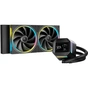 Система водяного охолодження DeepCool LM240 Black (R-LM240-BKDMMC-1) - зменшене зображення 1