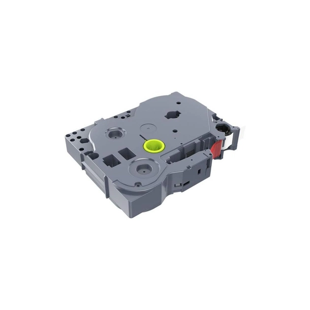 Стрічка для принтера етикеток UKRMARK B-T222P, ламінована, 9мм х 8м, red on white, аналог TZe222 (900553) - picture 4