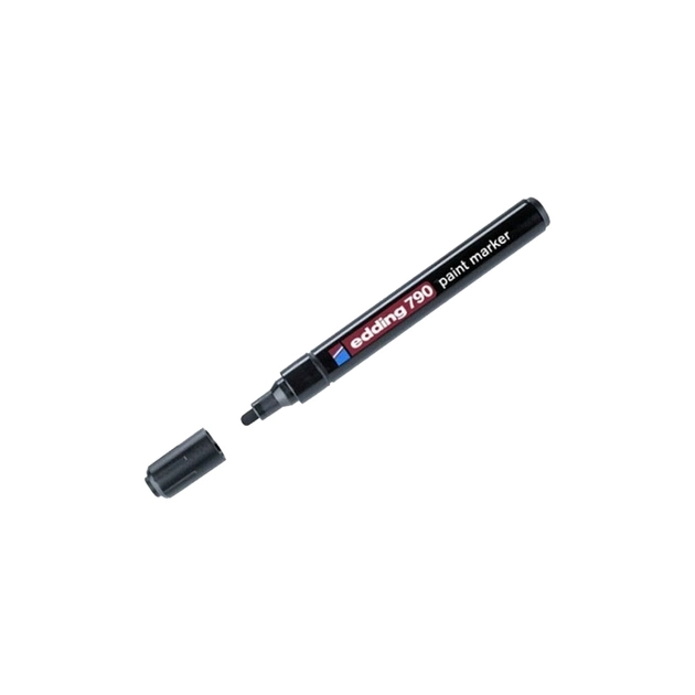 Маркер Edding Paint e-790 2-3 мм, round tip, black (790/01) - изображение 1