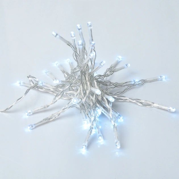 Гірлянда YES! Fun Нитка 41 LED Холодно-біла 2.8 м Статична На батарейках (975057) - зображення 1