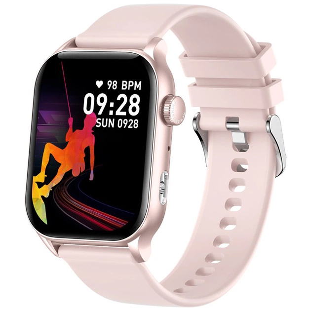 Смарт-годинник Gelius GP-SW015 Amazwatch Light Pink (2099901012739) - picture 1
