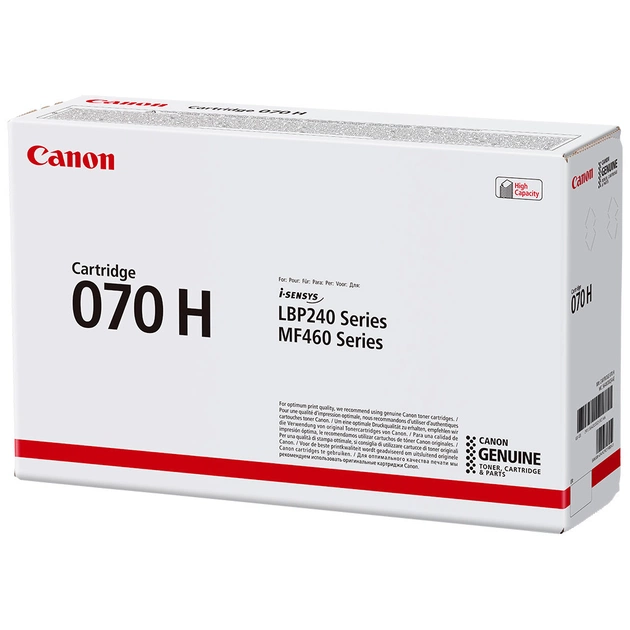 Картридж Canon 070H Black 10K (5640C002) - зображення 1