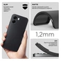 Чохол до мобільного телефона Armorstandart Matte Slim Fit OPPO A6K 4G / A6X 4G Black (ARM90144) - зменшене зображення 3
