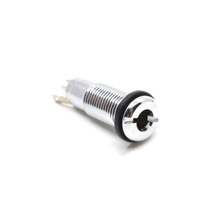Вихідний роз'єм для гітари Paxphil Cylinder Jack (Chrome) (LJ-45 CR) зображення 1