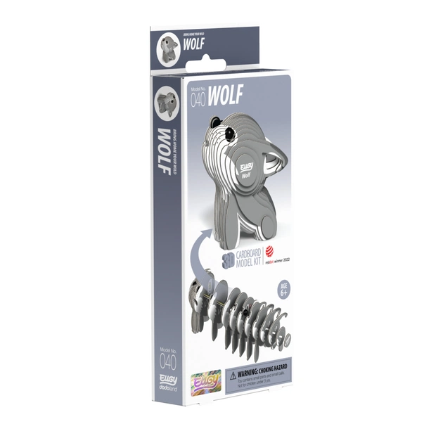 Пазл Eugy 3D Зоопарк Вовк (XEG-040) - picture 2