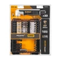 Набор бит DeWALT Pz1,2/Ph1,2/T15,20,25,27,30, 25мм, Ph1/Pz2/T25, 57мм, з кутовою насадкою (DT70782) - уменьшенное изображение 4