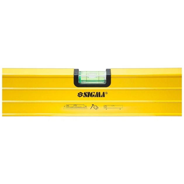 Рівень Sigma з поворотною капсулою, 2 рукоятки 100см (3723101) - picture 3