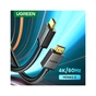 Кабель мультимедійний HDMI to HDMI 3.0m V2.0 Cafule 4K HD104 Ugreen (10108) - зменшене зображення 4